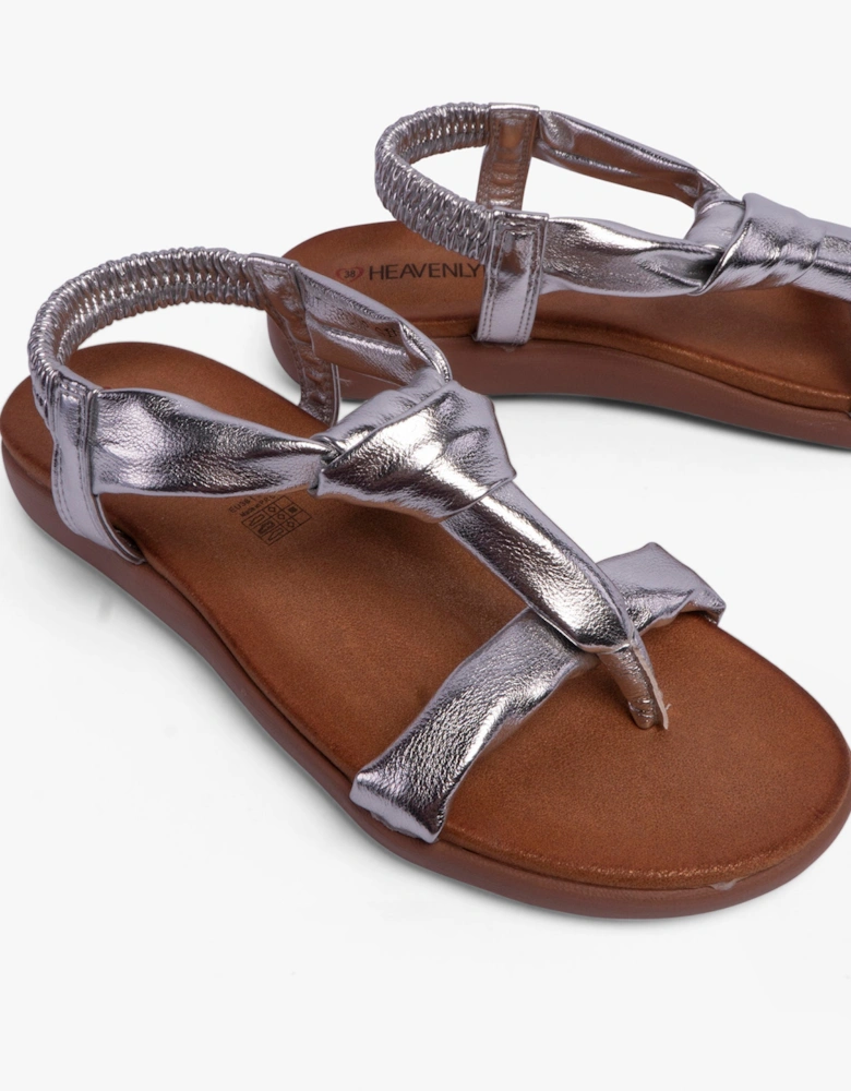 BUTTERCUP Womens Sandals Silver