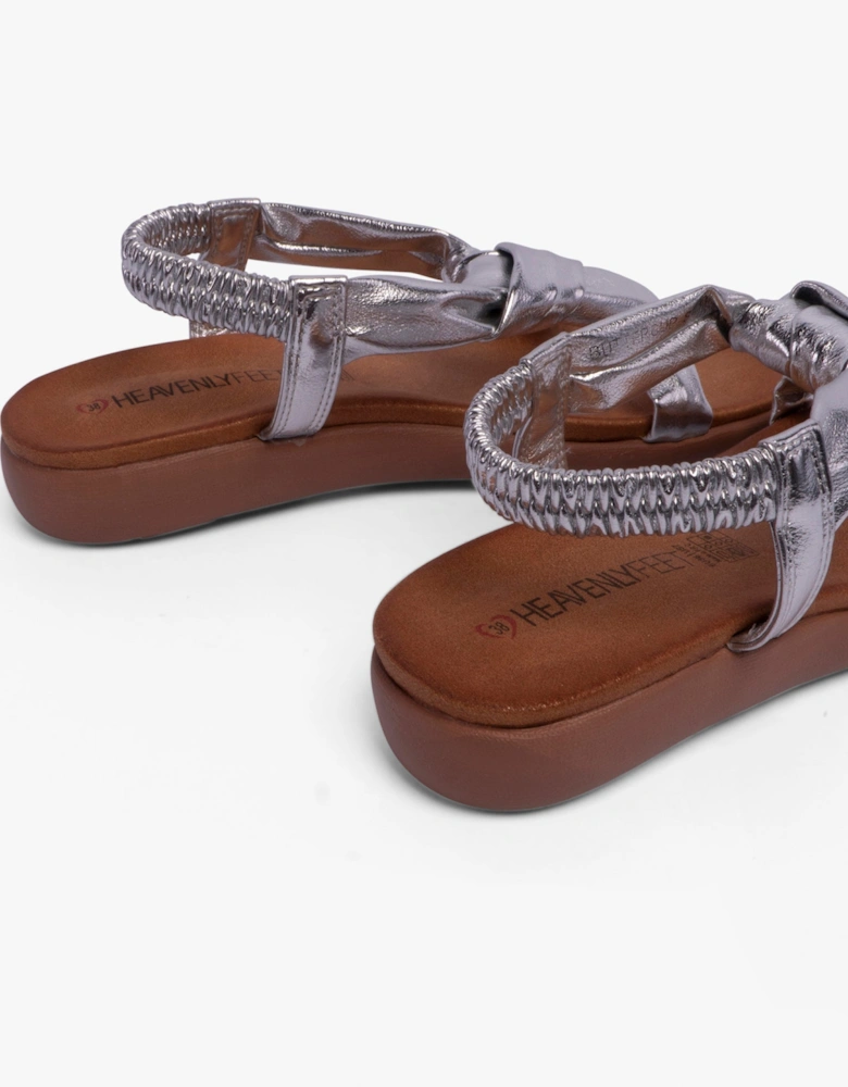 BUTTERCUP Womens Sandals Silver