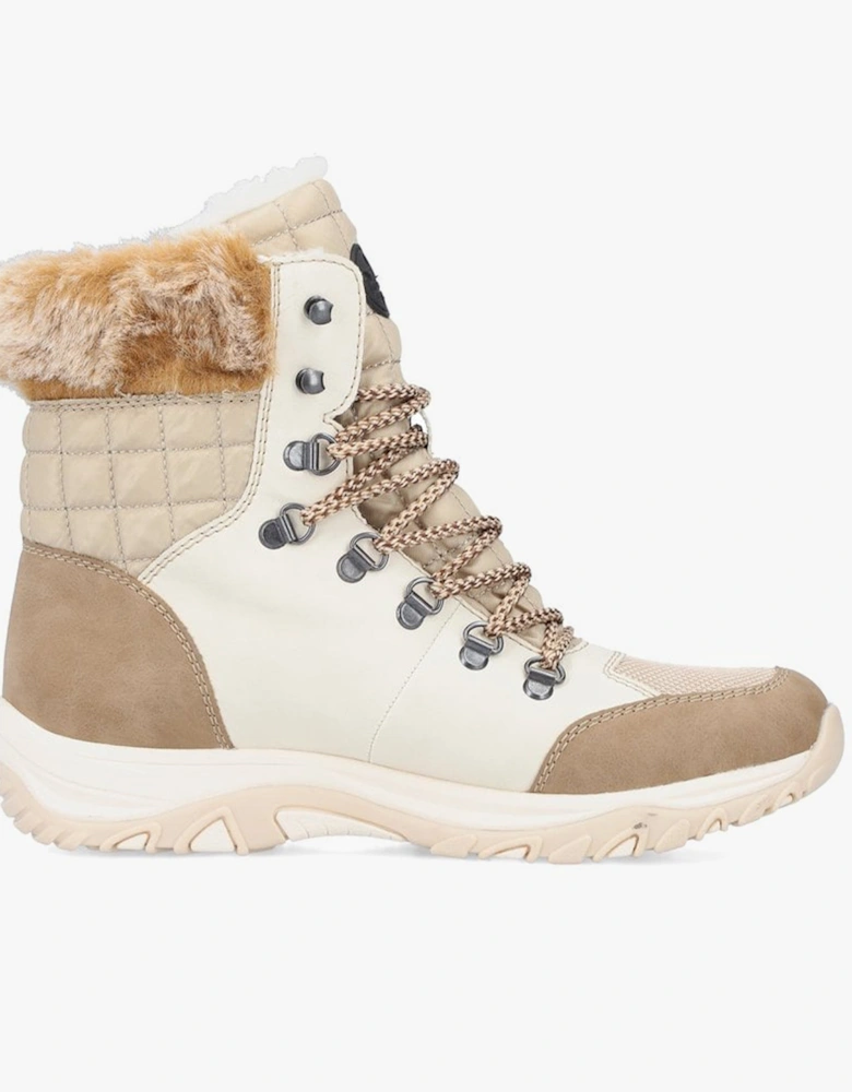 M9644-60 Womens Boots Beige