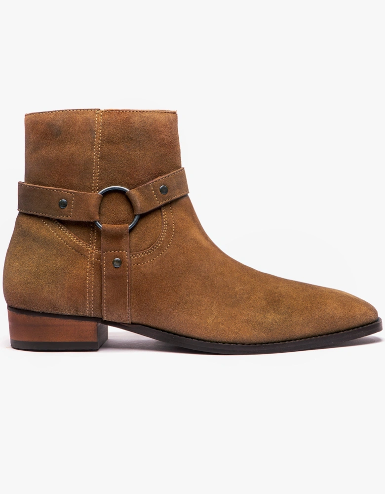 RAUL Mens Boots Cognac