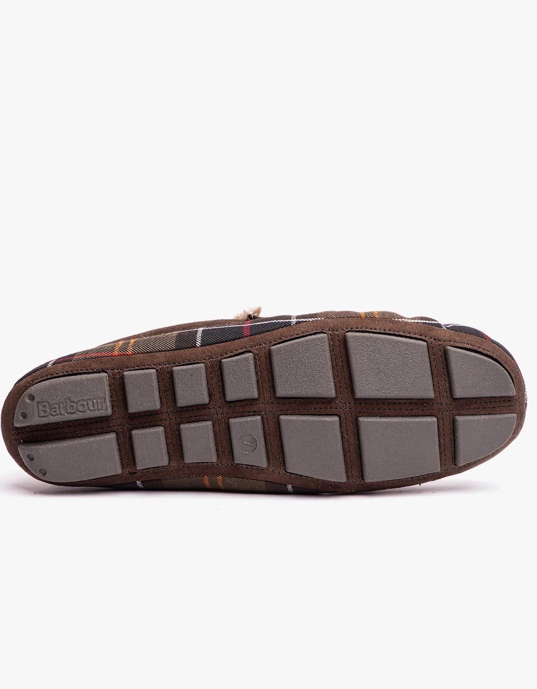 MONTY Mens Slippers Recycled Classic Tartan