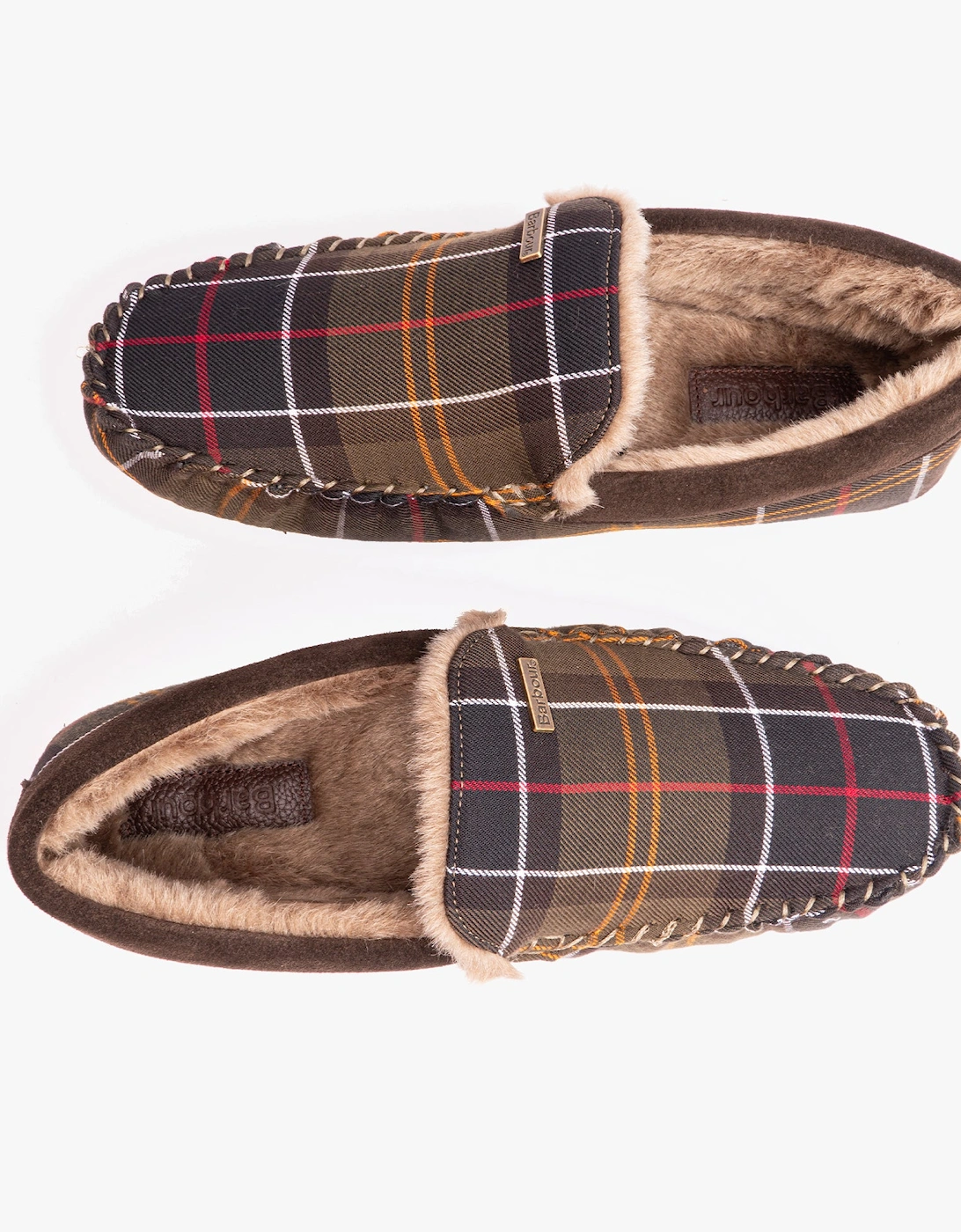 MONTY Mens Slippers Recycled Classic Tartan