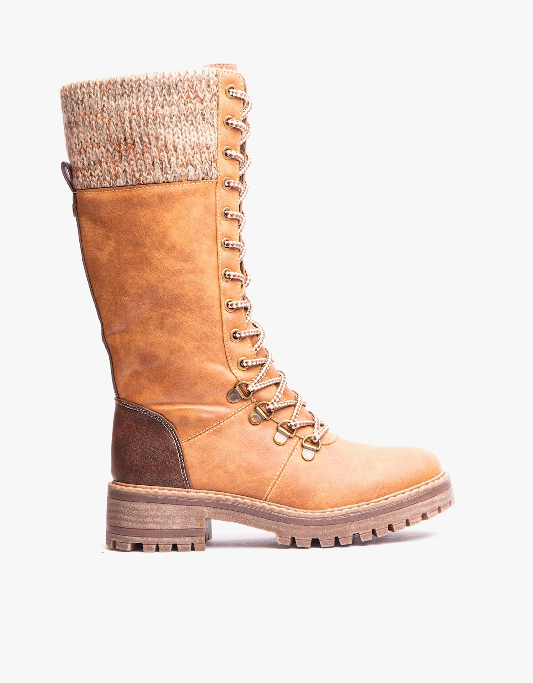 TEXAS Womens Boots Tan, 7 of 6