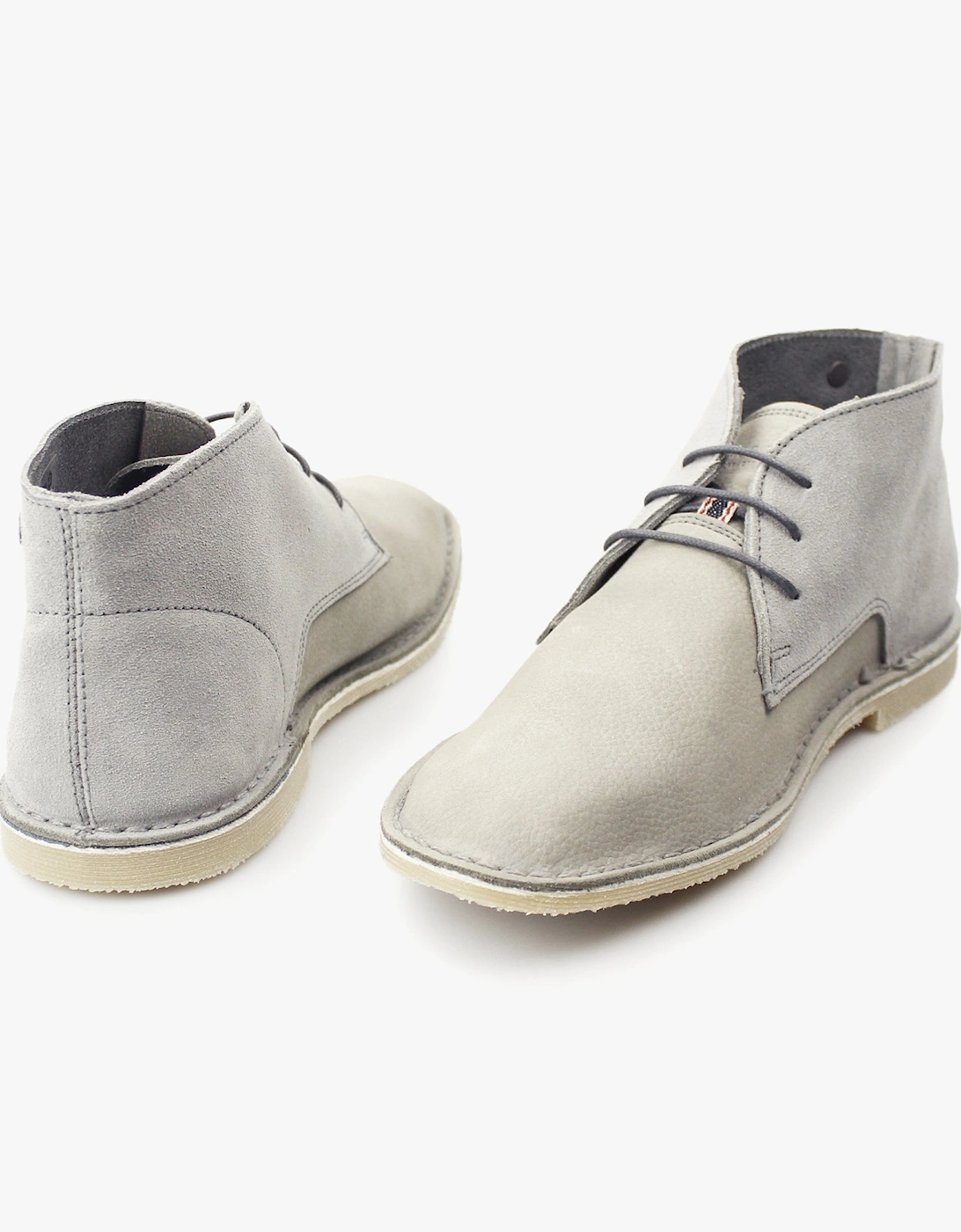 DAMON Mens Desert Boots Vapor Blue