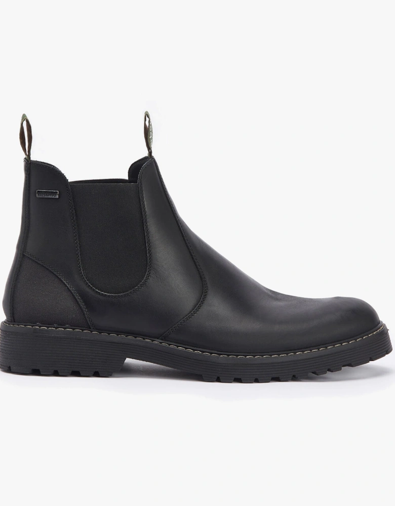 PATTON Mens Chelsea Boots Black