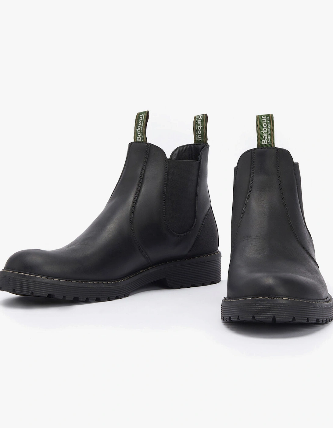 PATTON Mens Chelsea Boots Black