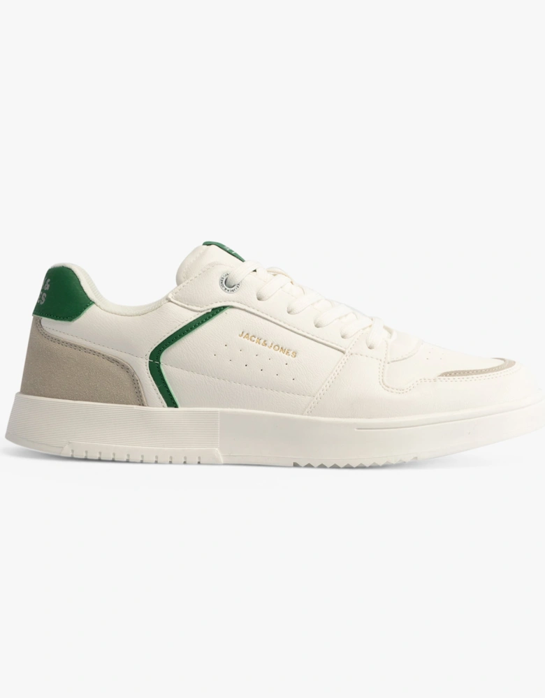 EALING PU Mens Trainers White/Green