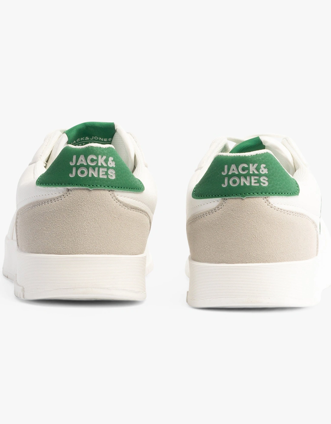 EALING PU Mens Trainers White/Green