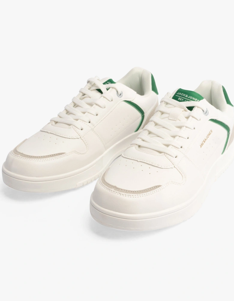 EALING PU Mens Trainers White/Green