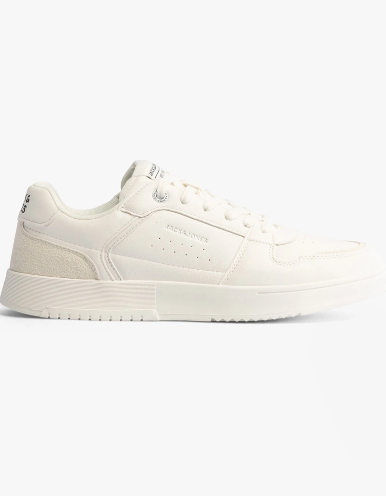 EALING PU Mens Trainers White/White