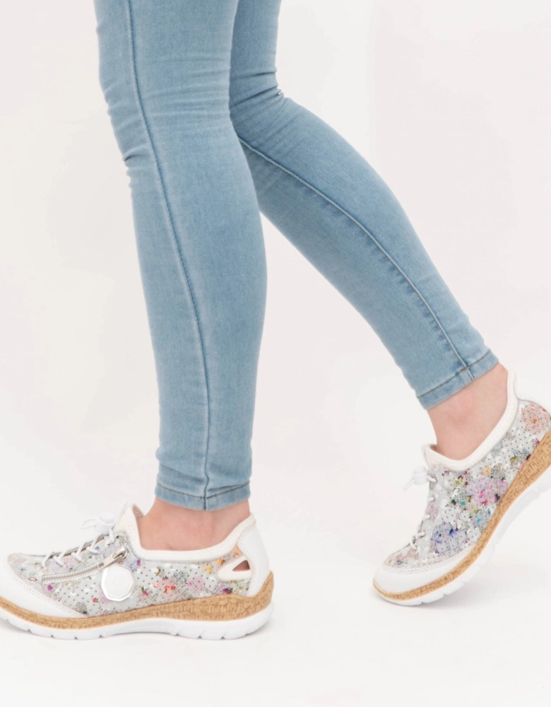 N42V1-90 Womens Trainers White/Multi