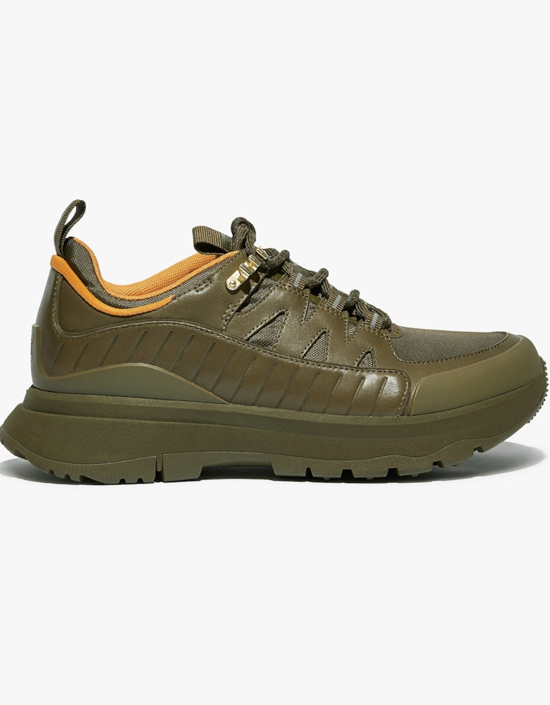 NEO-D-HYKER LEATHER-MIX Womens Leather Outdoor Trainers Mossy Mix