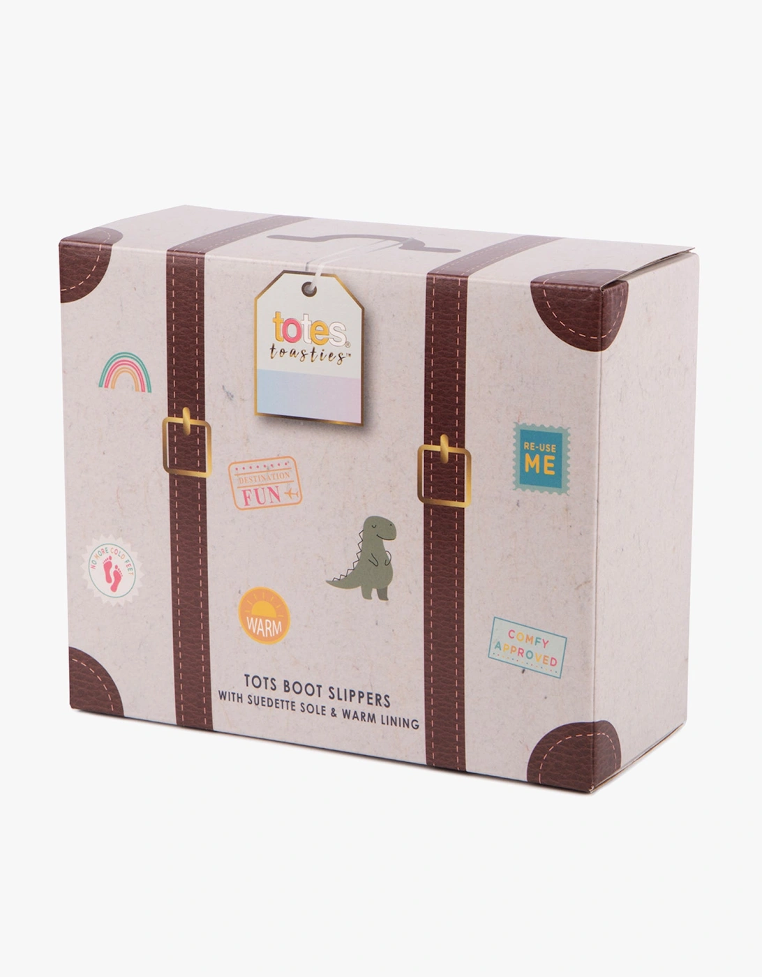 Toasties DINO BOOT Slippers Kids Khaki