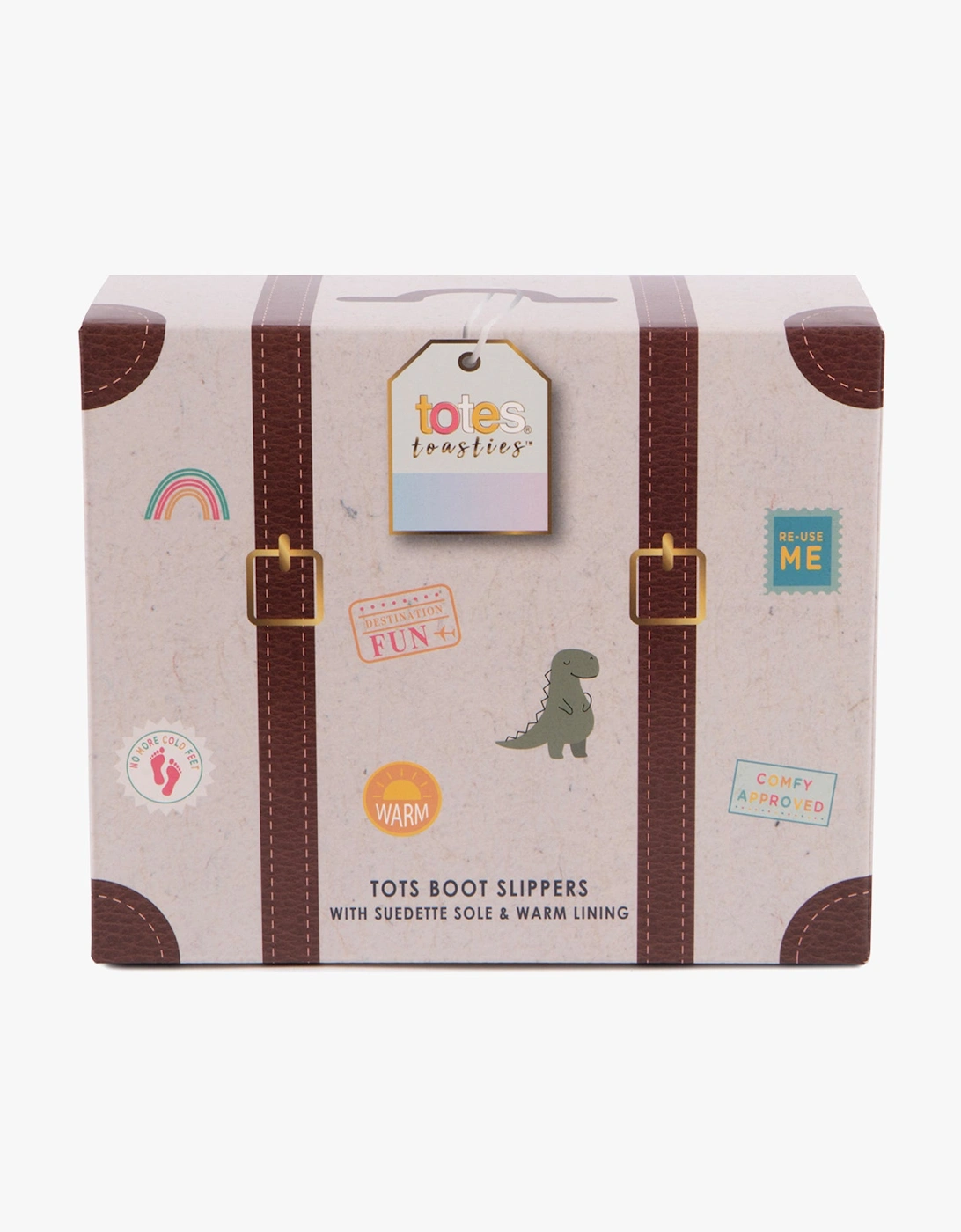 Toasties DINO BOOT Slippers Kids Khaki