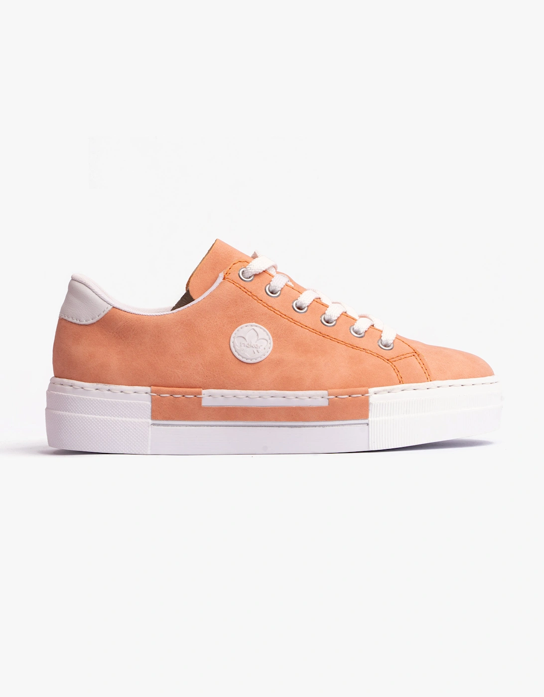 Women's Rieker N49W1 Womens Smart Trainers Orange - Multi - Size: 5