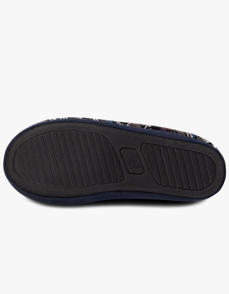 Toasties FAIR ISLE BOOT Slippers Mens Multi