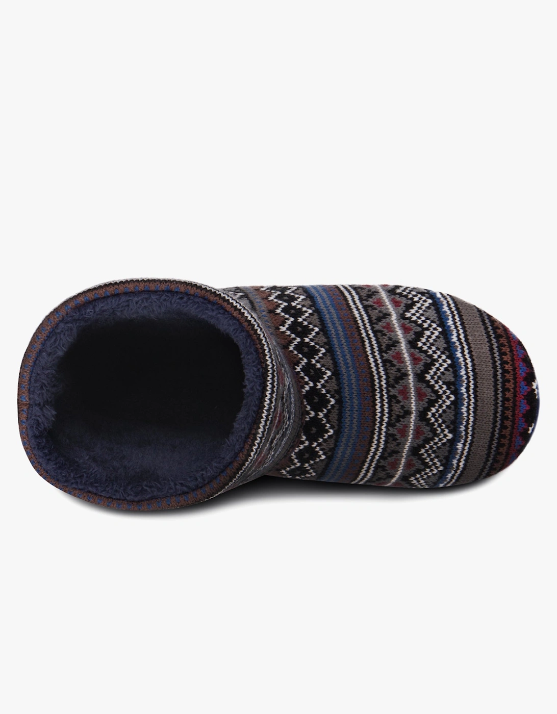 Toasties FAIR ISLE BOOT Slippers Mens Multi