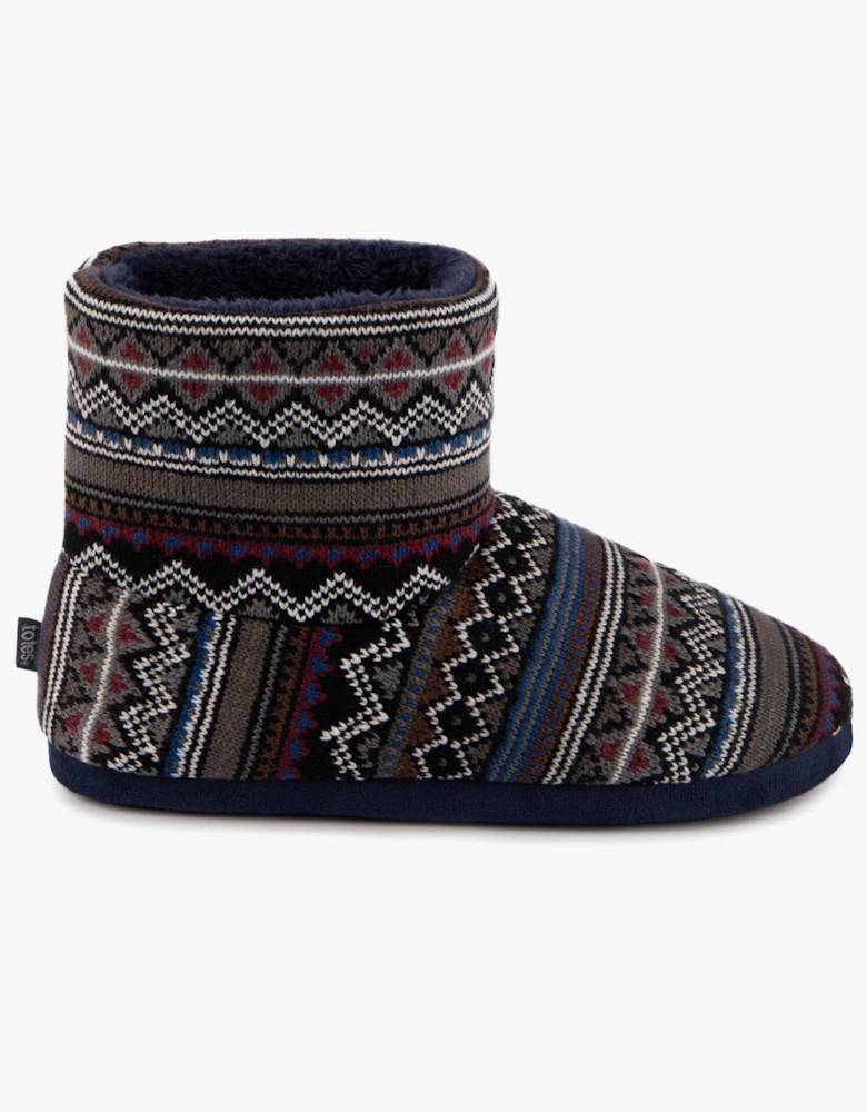 Toasties FAIR ISLE BOOT Slippers Mens Multi