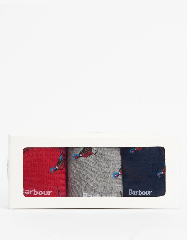 PHEASANT SOCKS Mens Gift Box