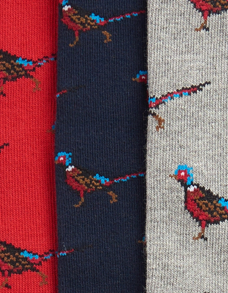 PHEASANT SOCKS Mens Gift Box
