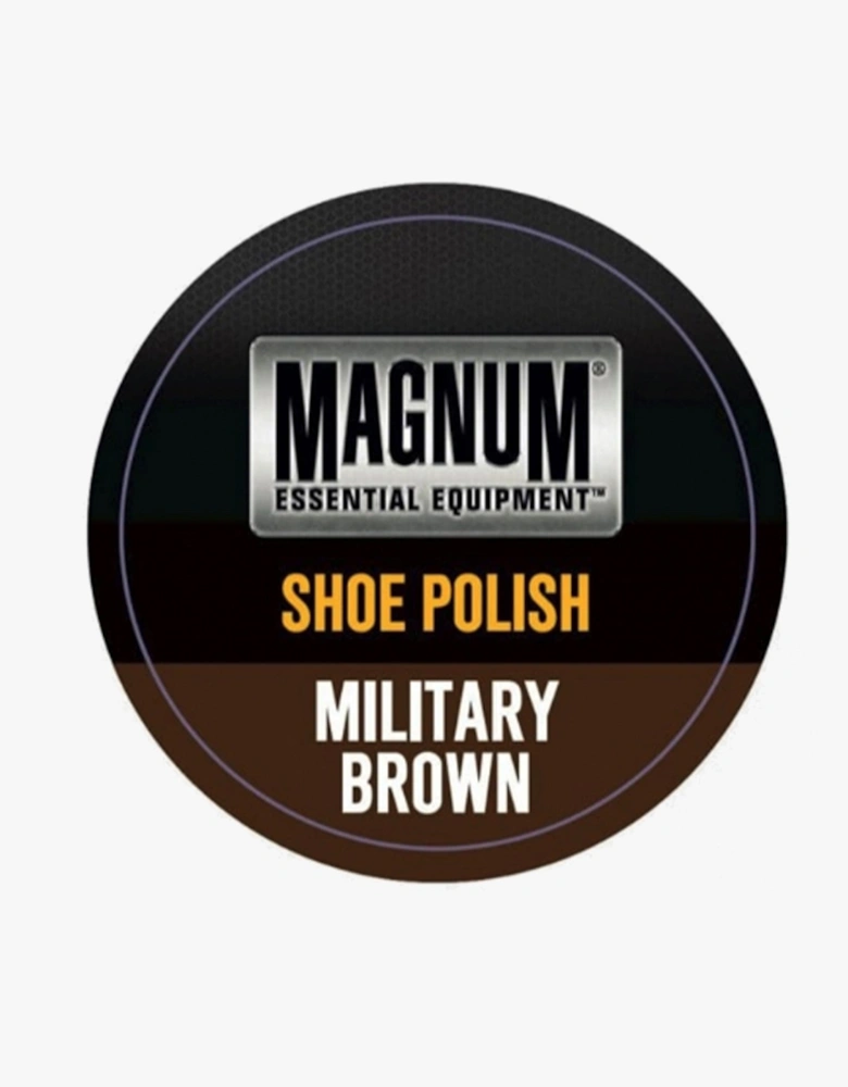 Shoe Polish 50ml Military Brown