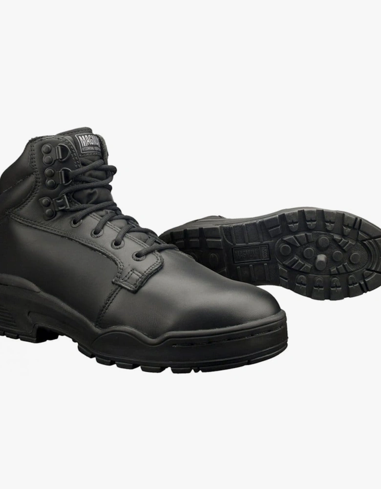 PATROL CEN Unisex Non-Safety Leather Ankle Boots Black