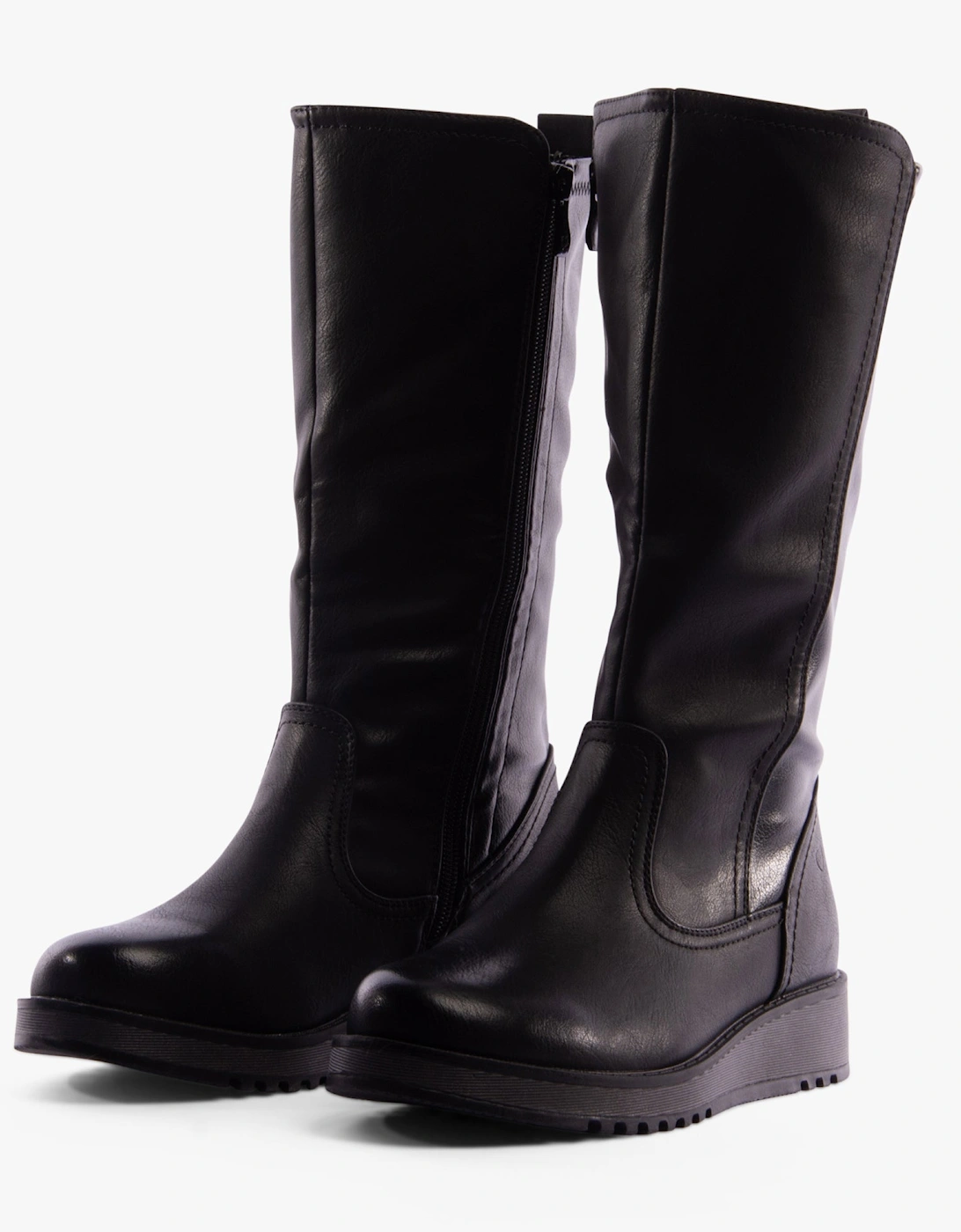 LUNA Womens Tall Boots Black