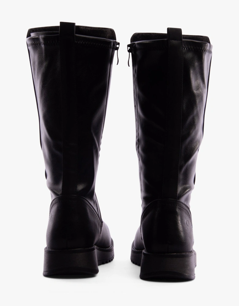 LUNA Womens Tall Boots Black