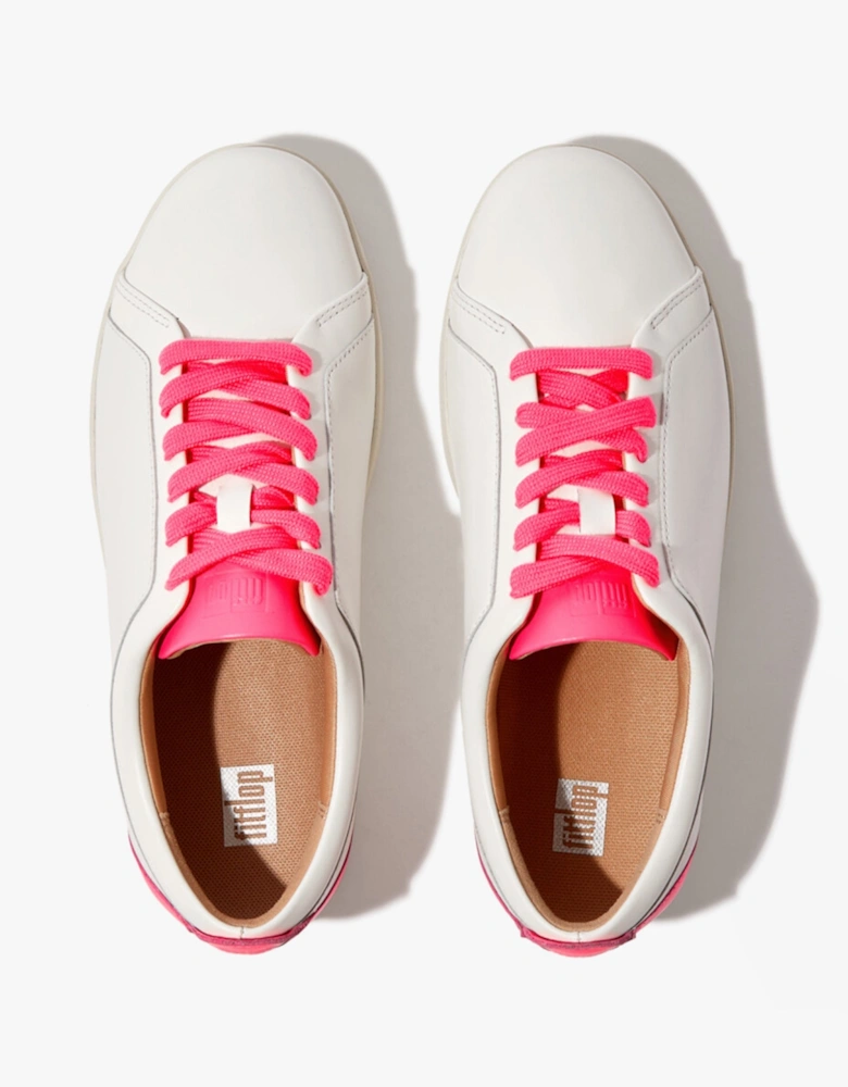 RALLY NEON-POP Womens Trainers Urban White/Pop Pink