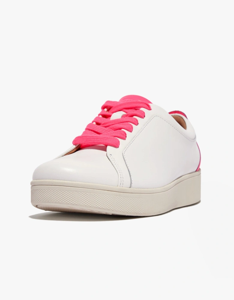 RALLY NEON-POP Womens Trainers Urban White/Pop Pink