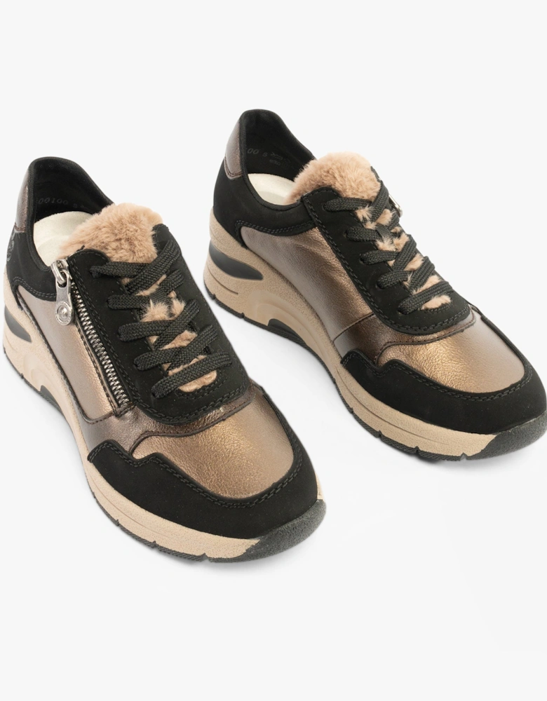 N9301-90 Womens Trainers Beige