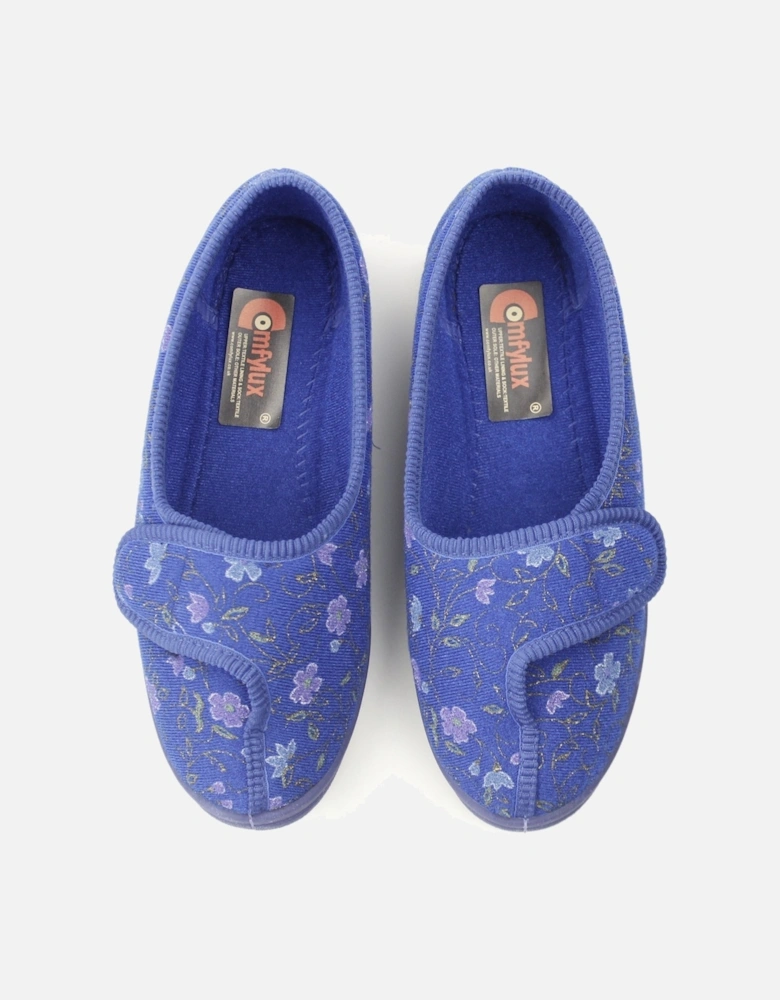 DIANA Womens Full Slippers Blue