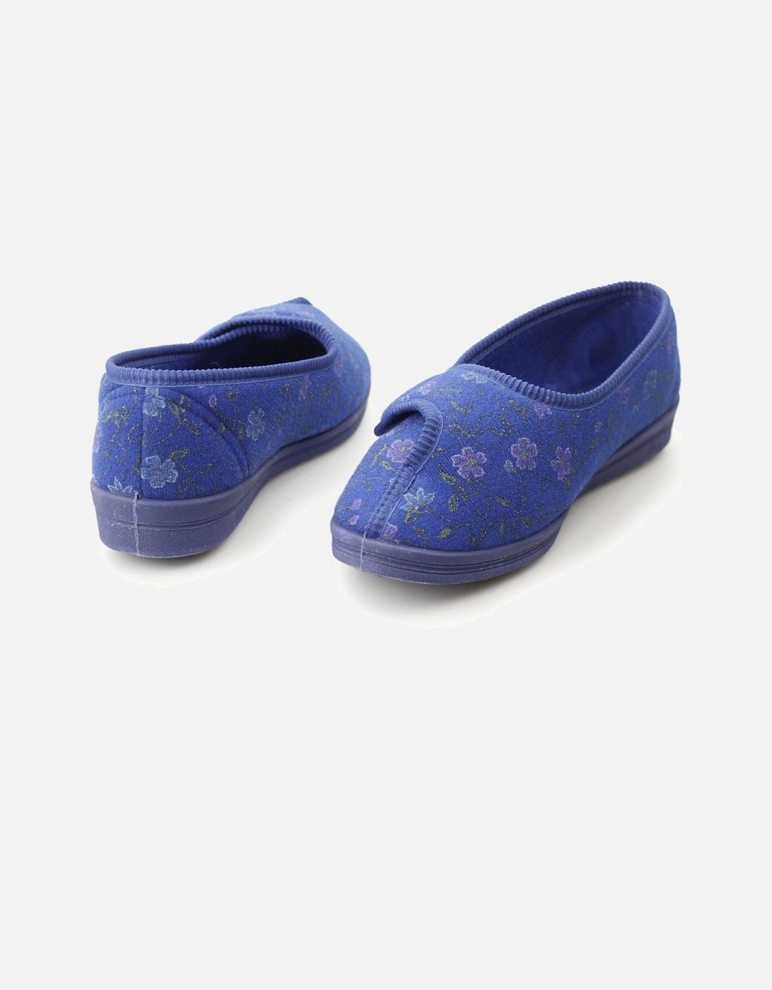 DIANA Womens Full Slippers Blue