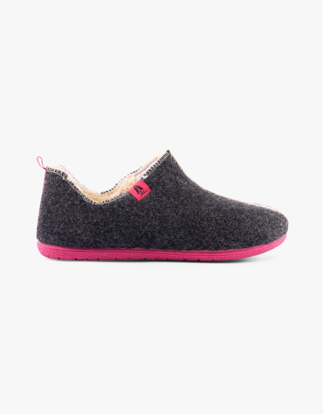 Hush Puppies Women's Grey Good Slippers Charcoal - Size 3