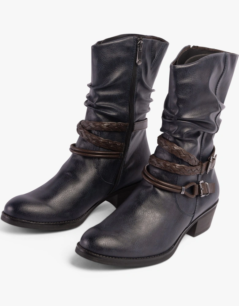 25316-41-890 Womens Boots Navy Comb