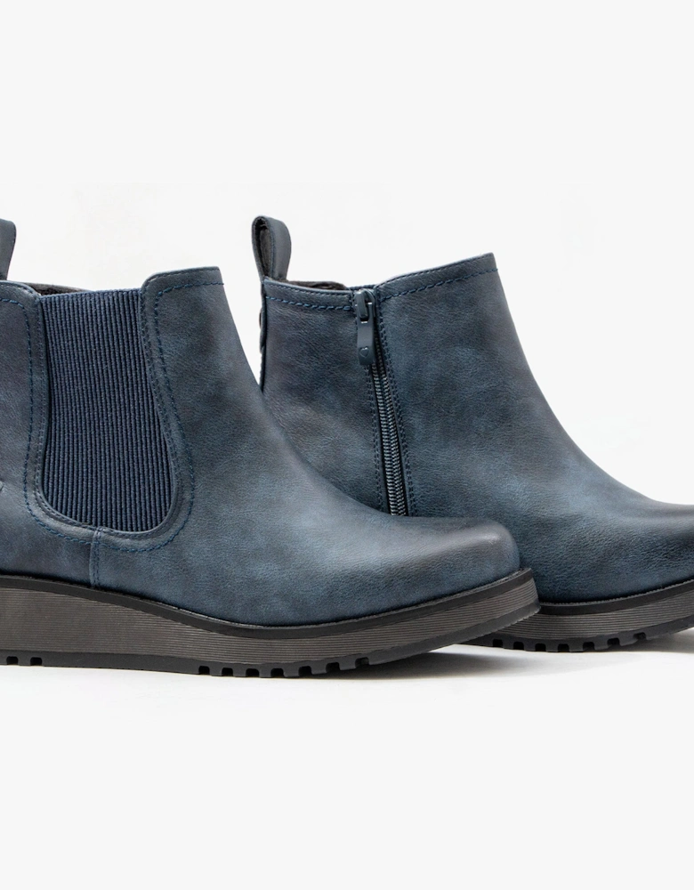 NEW ROLO2 Womens Chelsea Boots Navy