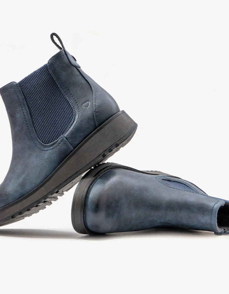 NEW ROLO2 Womens Chelsea Boots Navy