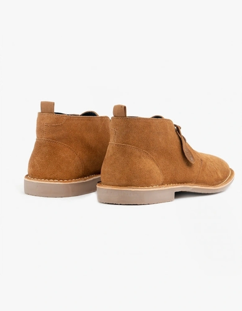 VESPA Unisex Desert Boots Cognac