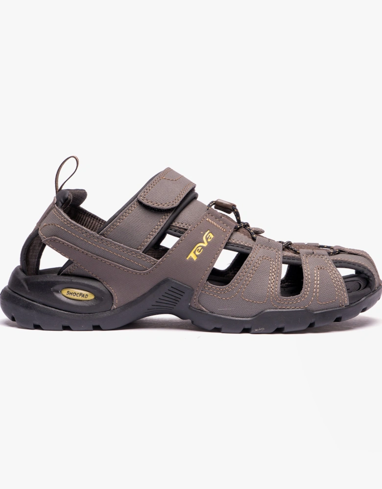 FOREBAY Mens Sandals Turkish Coffee