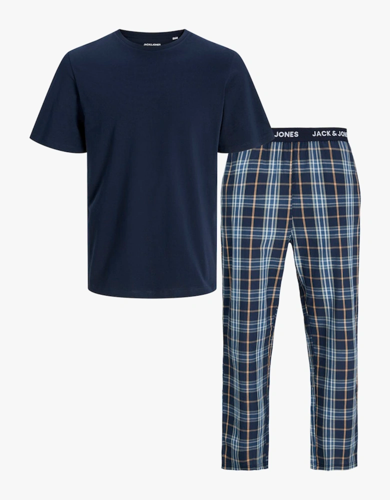 LUCA SS Mens T-Shirt And Pants Set Navy Blazer