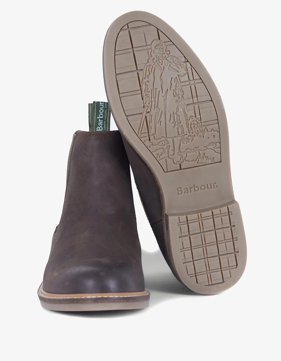 FARSLEY Mens Chelsea Boots Chocolate