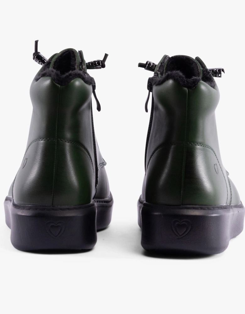 PETRA Womens Boots Forest