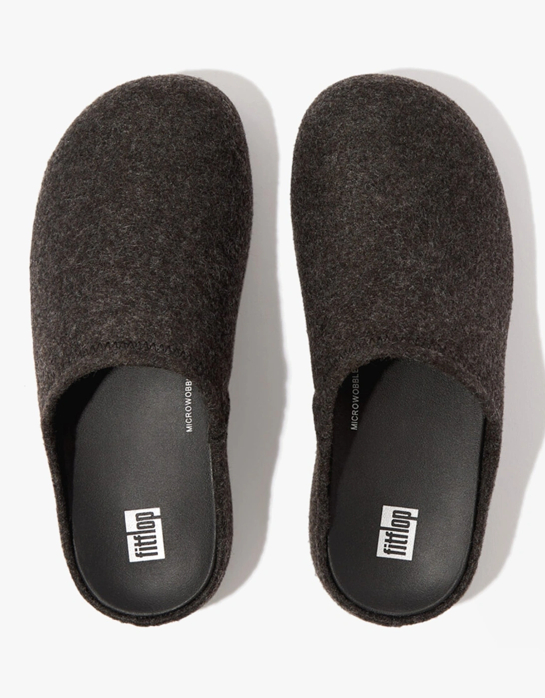 SHUV e01 Womens Clog Slippers All Black