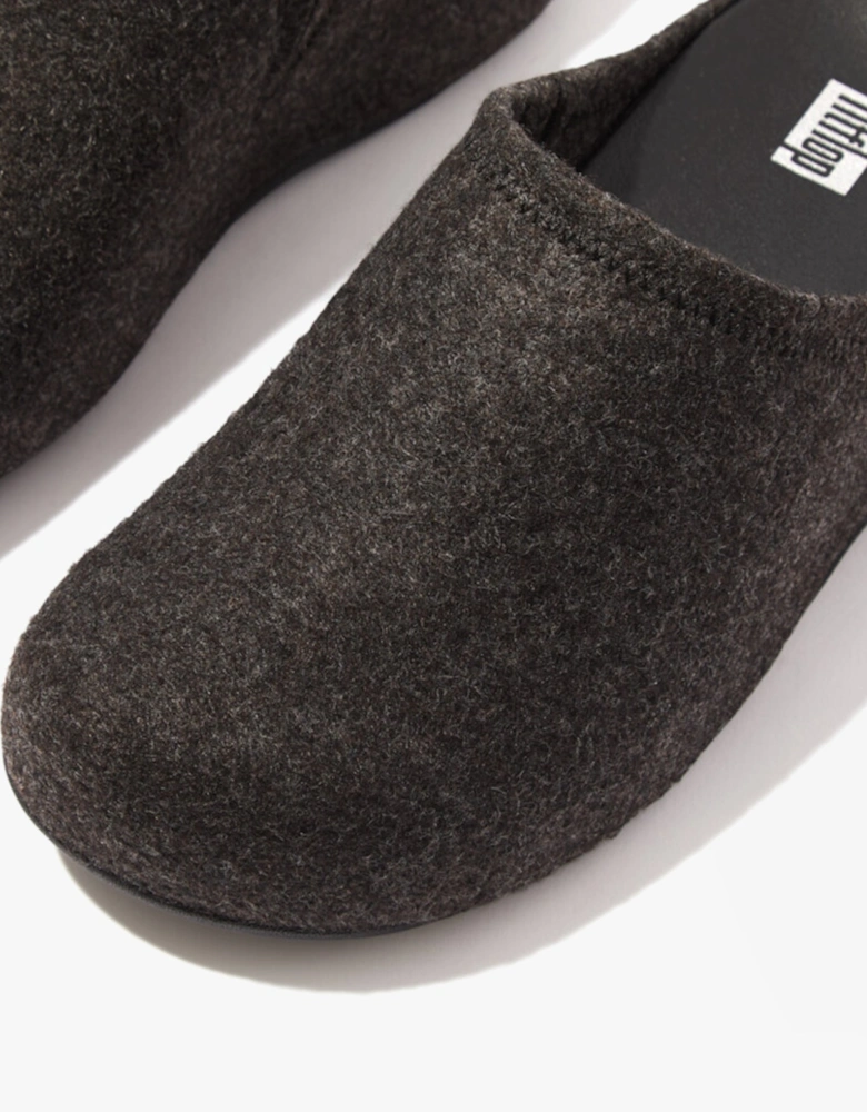 SHUV e01 Womens Clog Slippers All Black