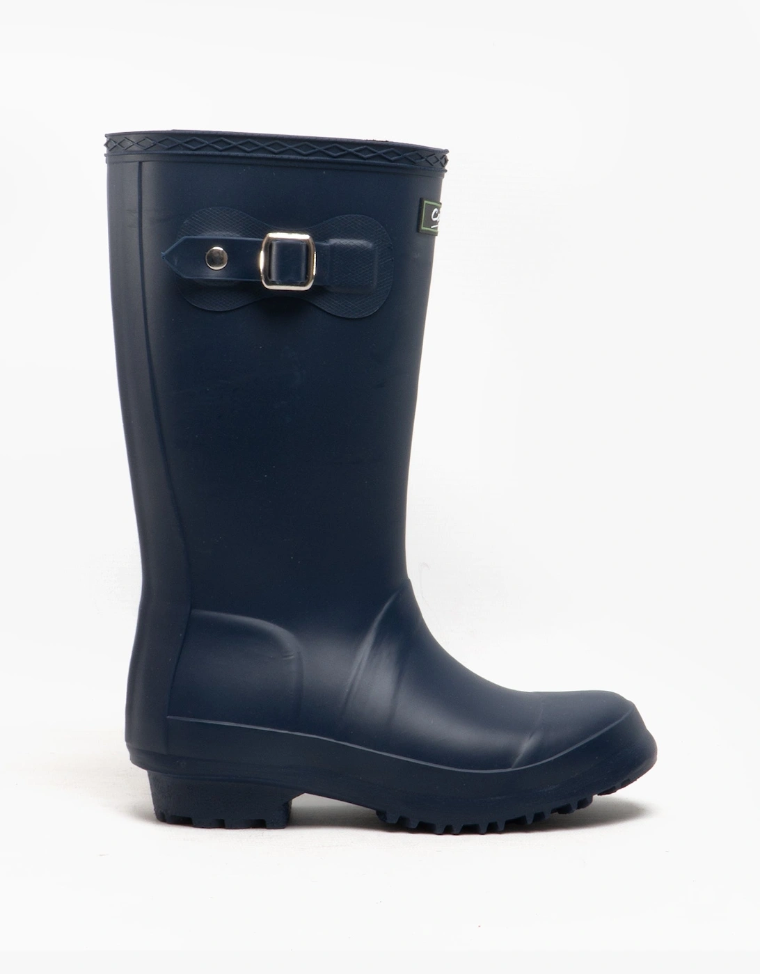 BUCKINGHAM Boys Wellington Boots Navy, 4 of 3