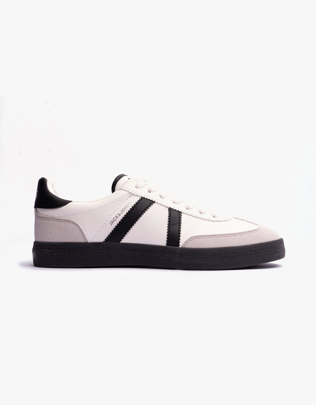 Jack & Jones Men's White Mambo Trainers Bright - : Size 10