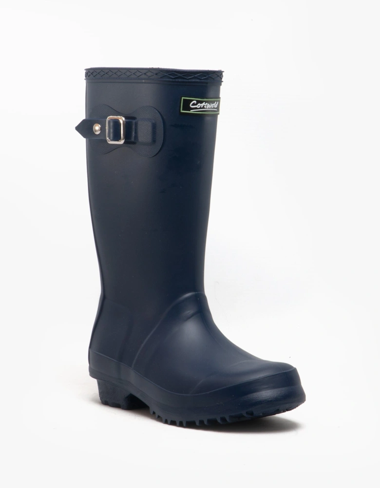 BUCKINGHAM Boys Wellington Boots Navy