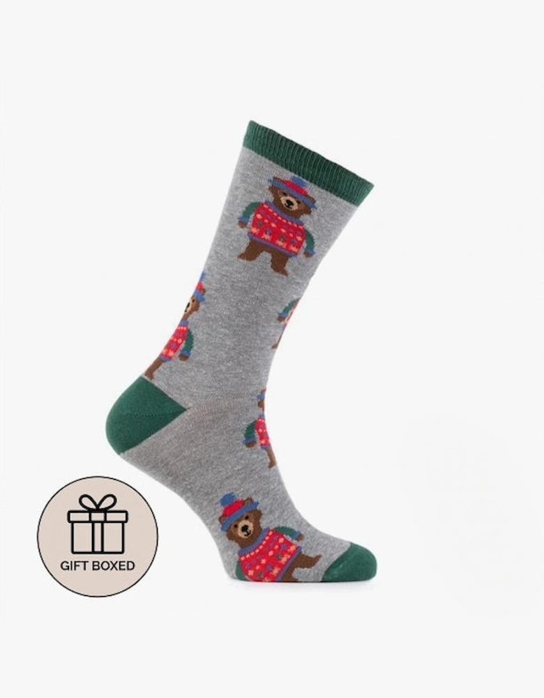 NOVELTY ANKLE Mens Cotton Blend Socks Multi: