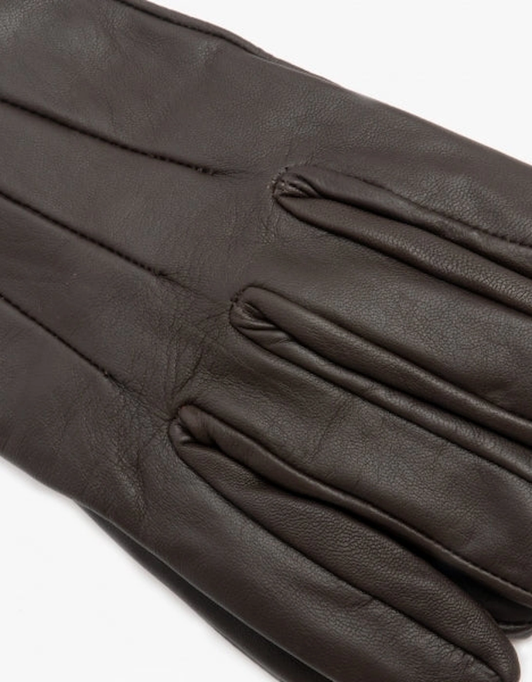 MONTANA Mens Leather Gloves Dark Earth