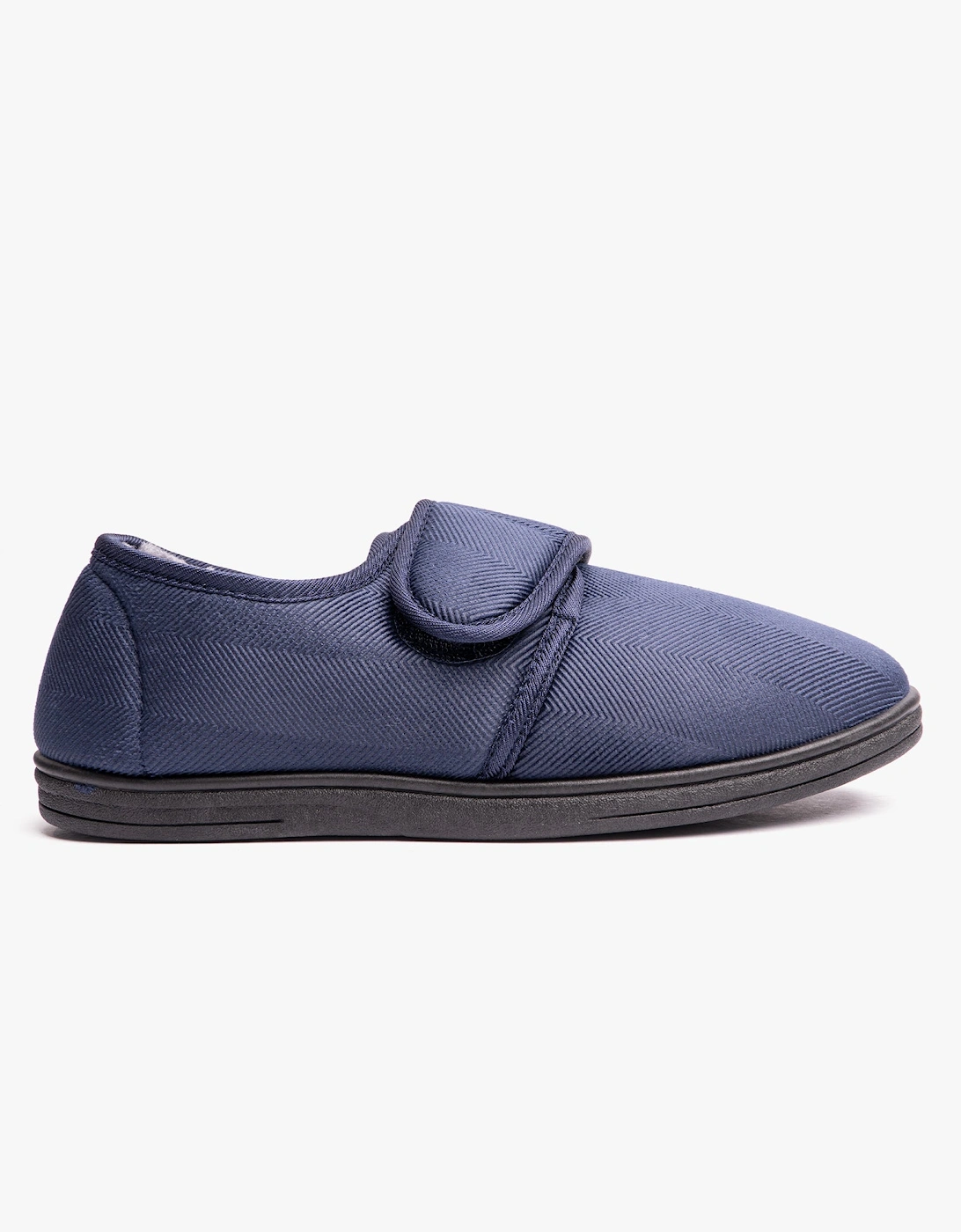 TOM Mens Full Slippers Navy, 7 of 6